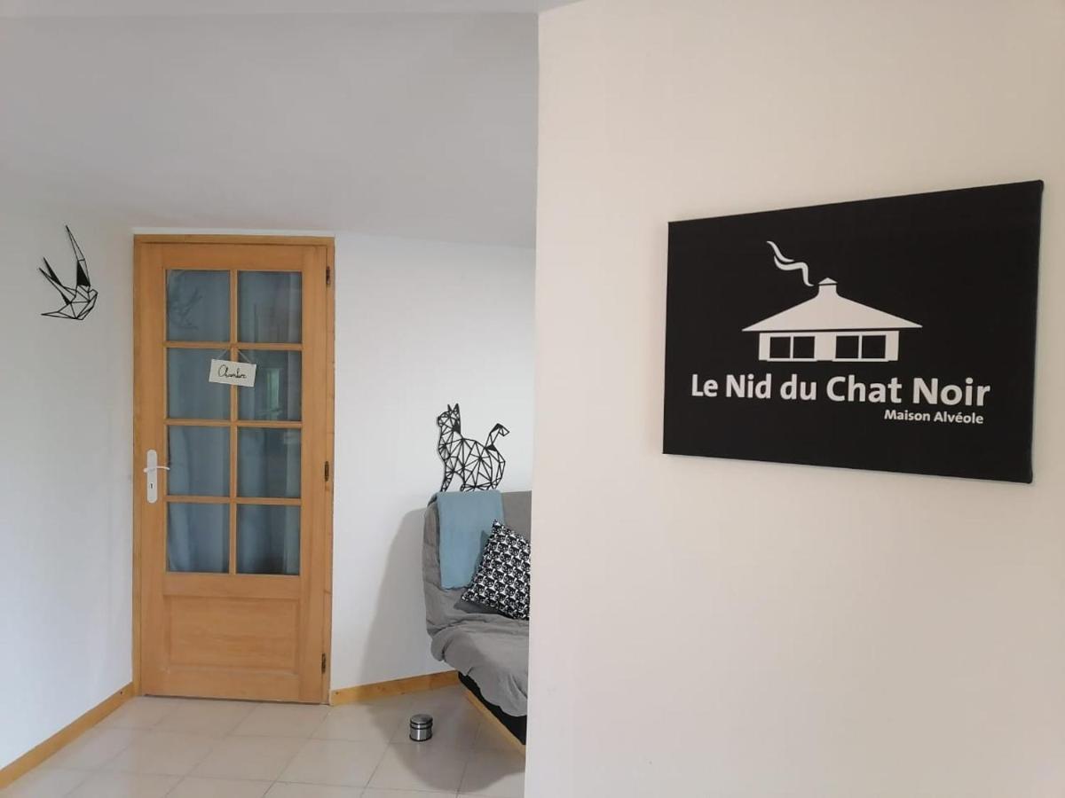 Le Nid Du Chat Noir - Maison Alveole Bed And Books Sciez Exterior photo